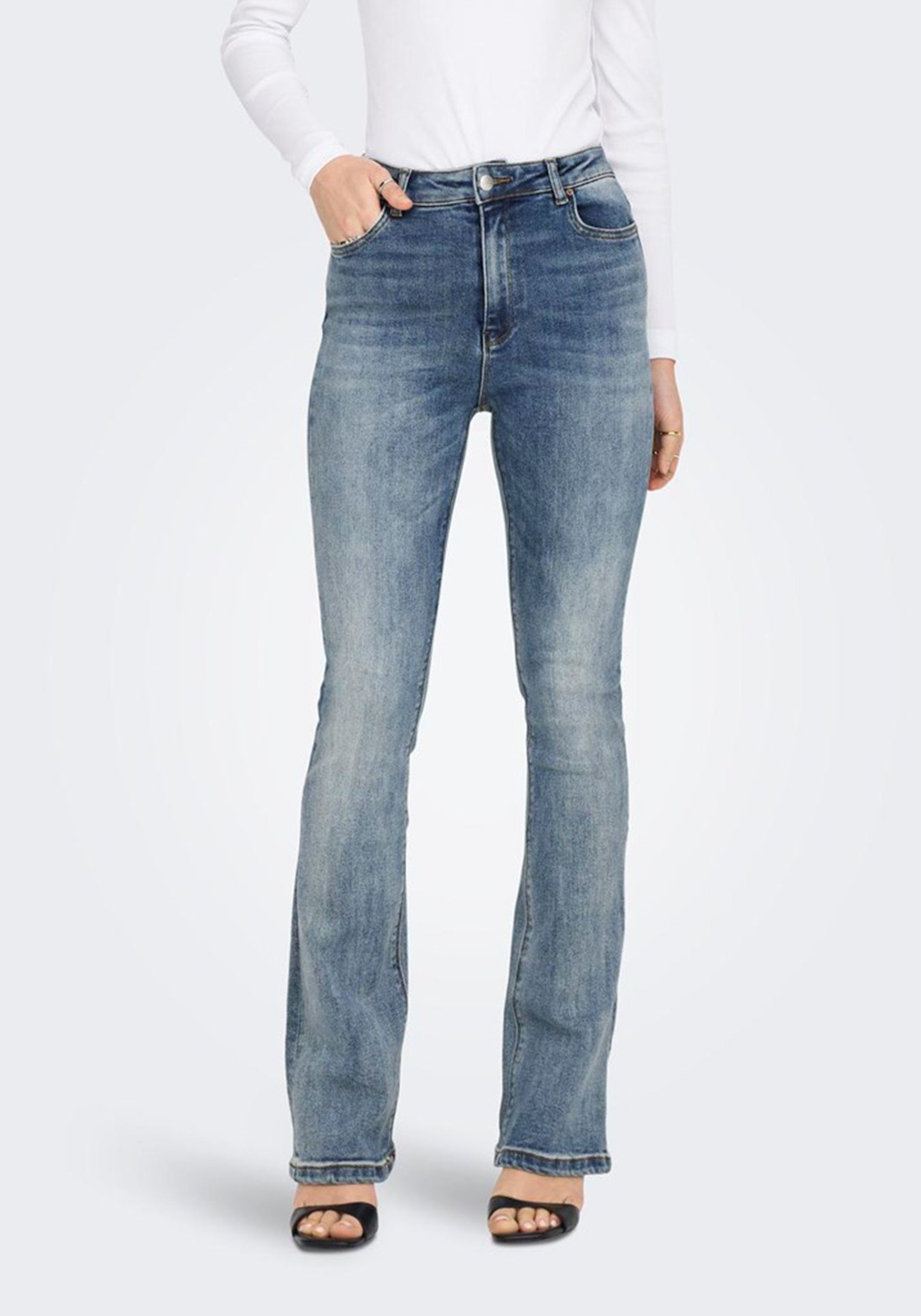 ONLY Bootcut-Jeans B1000 Jeans Bootcut Damen günstig online kaufen