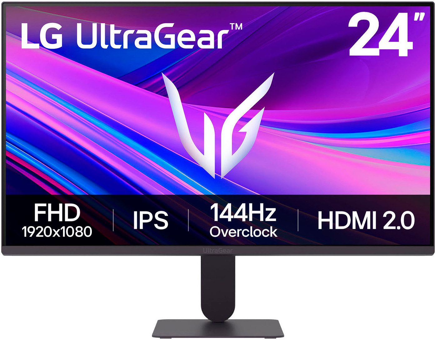 LG 24G411A Gaming-Monitor (60 cm/24 ", 1920 x 1080 px, Full HD, 5 ms Reaktionszeit, 144 Hz, IPS)