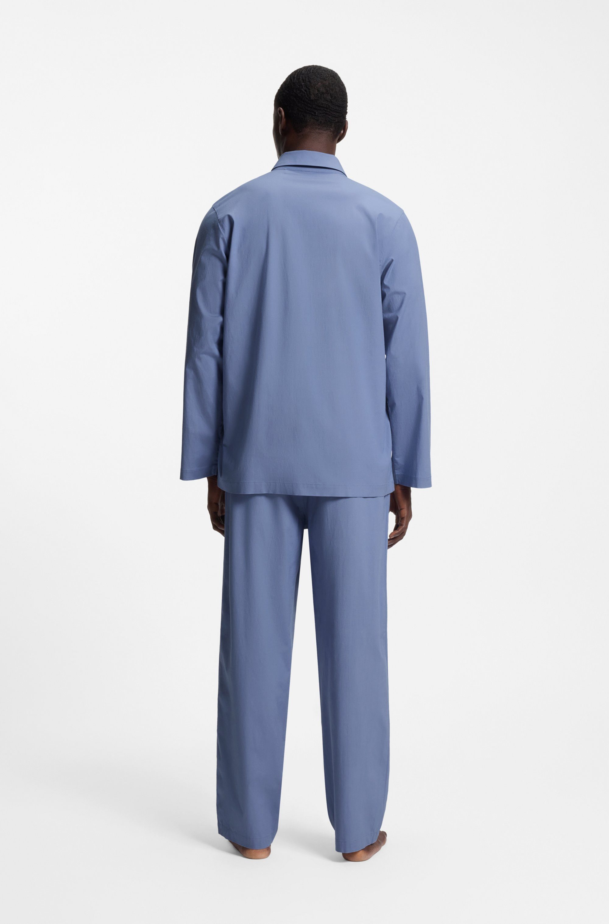 BOSS Pyjama Chris (2 tlg) normale Passform, mit elastischem Bund