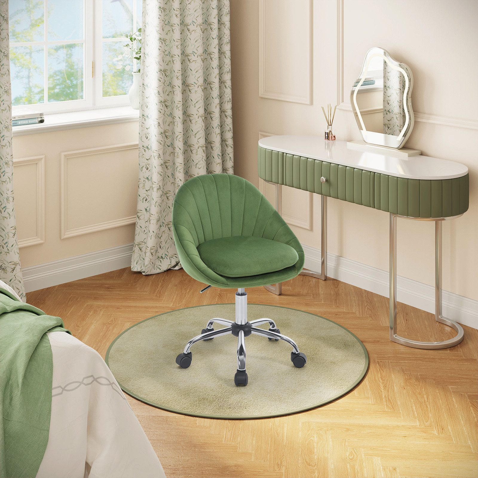 Woltu Bürostuhl (1 St), ergonomisch, Schminkstuhl, günstig online kaufen