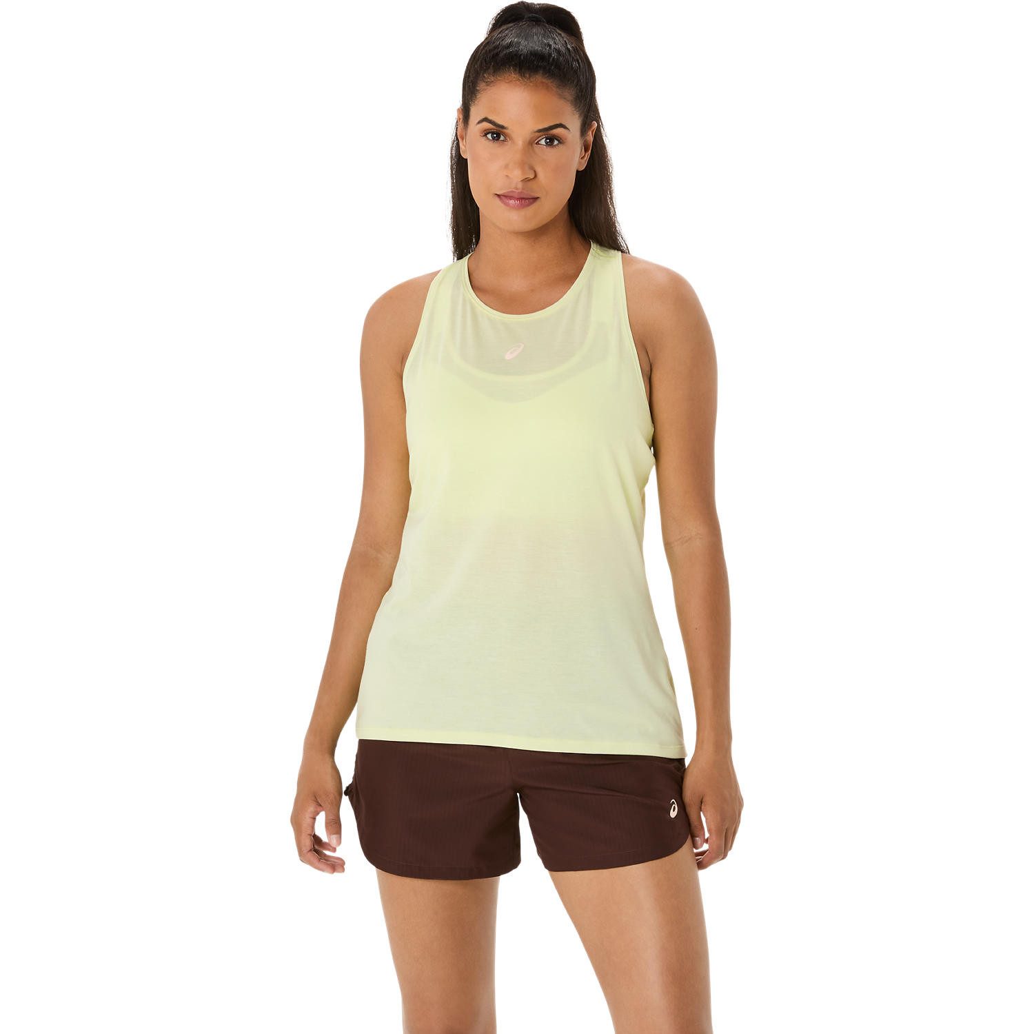 Asics Lauftop NAGINO RUN ADJUSTABLE TANK gerade geschnitten, leichtes Material, weiches Gewebe