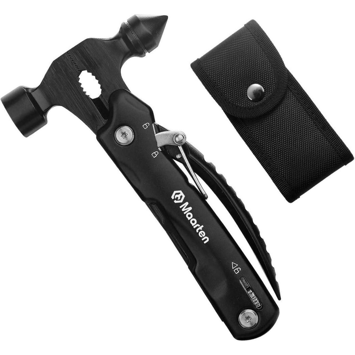 Maarten Multitool Multitool Hammer Geschenk für Männer Vatertag Geburtstag Weihnachten