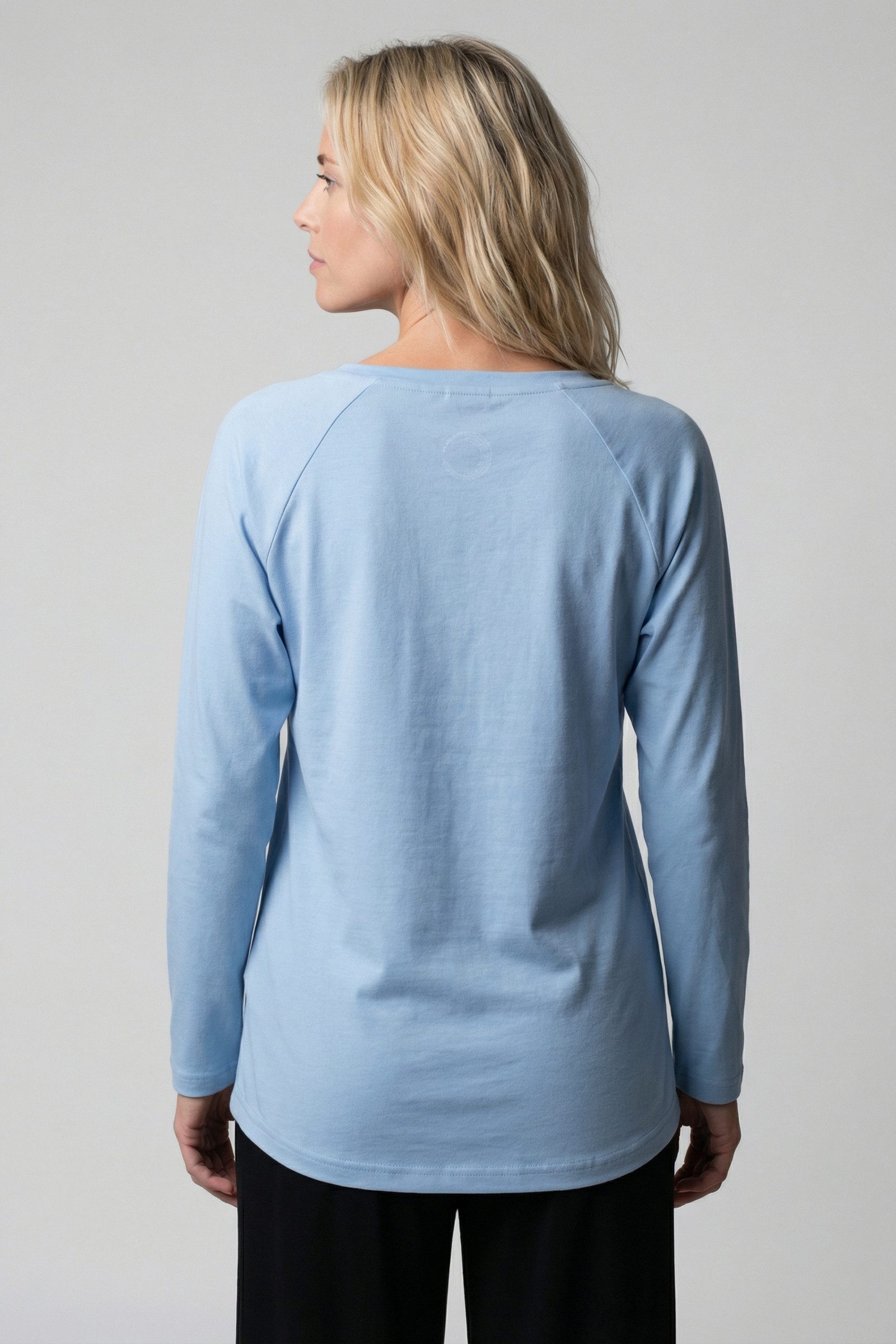 Alife & Kickin Langarmshirt Damen GaiaAK A Langarmshirt, Shirt leichtes Jersey-Oberteil aus Bio-Baumwolle mit Raglan-Schnitt – Bild 5 von 5