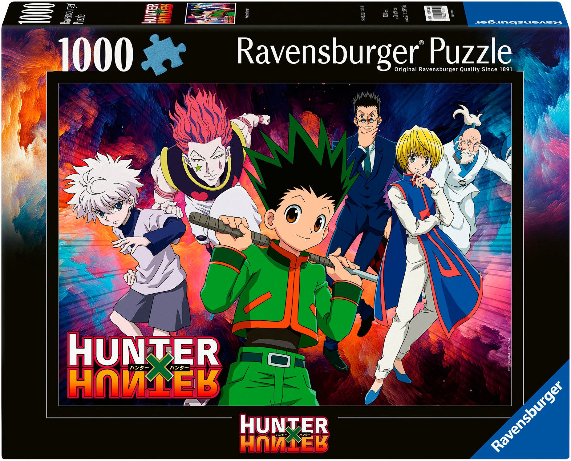 Ravensburger Пазли Hunter X Hunter, 1000 Пазлиteile, Made in Germany