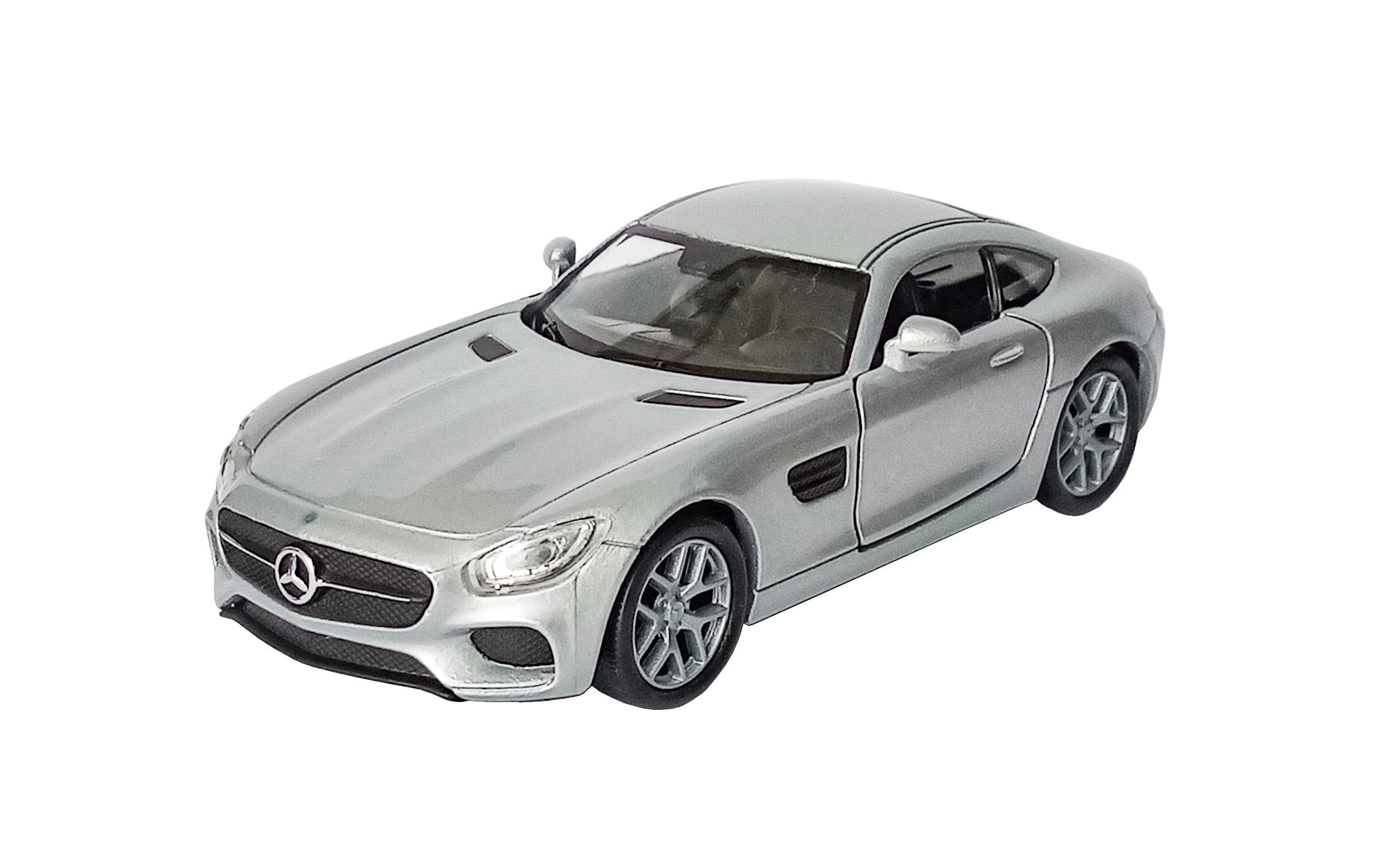 Welly Modellauto MERCEDES-AMG GT Modellauto Metall Modell Auto 03 (Silber-M günstig online kaufen