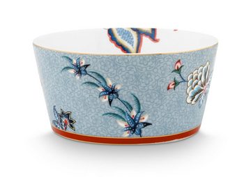 PiP Studio Schale Flower Festival Oriental Geschenkset Schalen blau 12cm, Porzellan, (Bowlset)