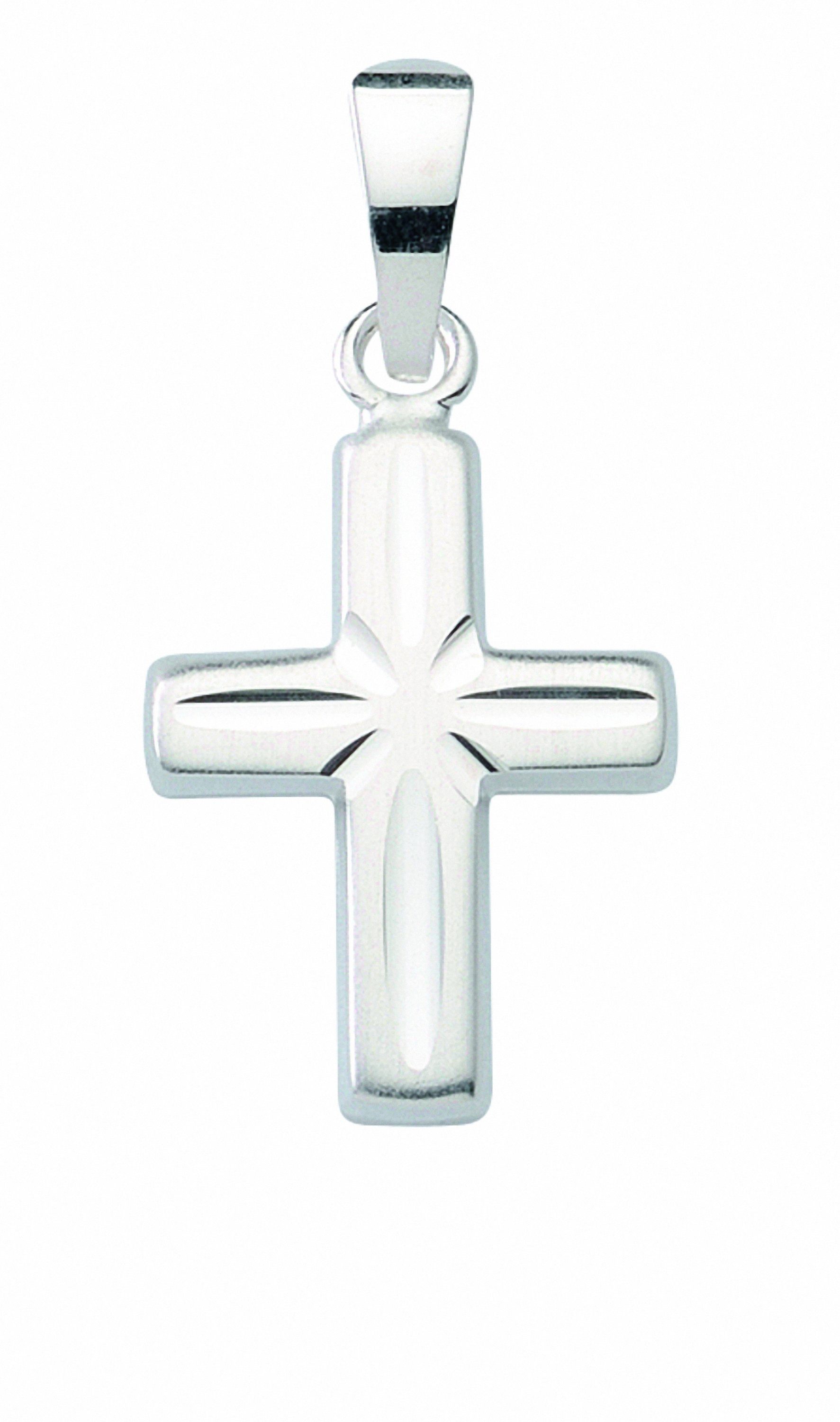 Anhänger Kette Silber Kreuz 925 Set Anhänger, Schmuckset mit mit - Halskette Adelia´s