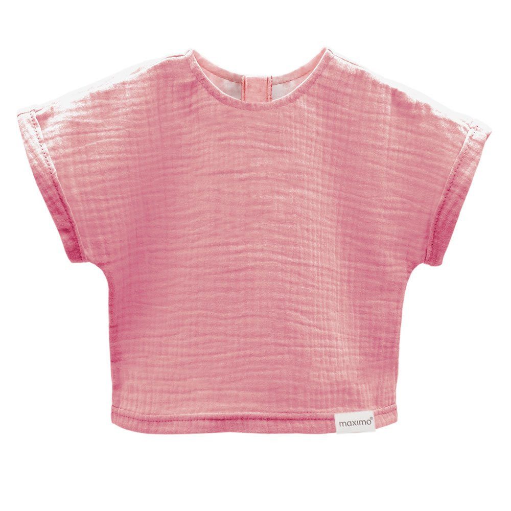 MAXIMO T-Shirt GOTS MINI GIRL-Top, Musselinstoff Musselin GOTS O