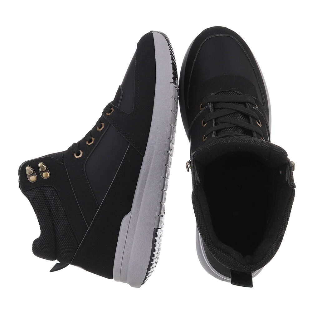 Coolwalk Herren High-Top Freizeit Sneaker (88828845) Flach Sneakers in Schw günstig online kaufen