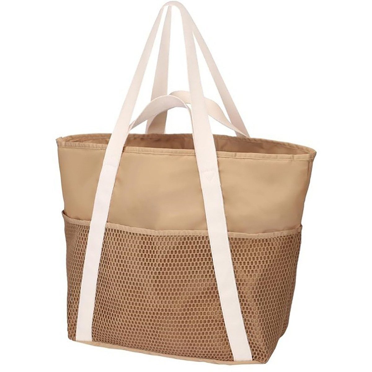 Strandtasche Strandtasche mit Reißverschluss, Strandtasche Damen Große