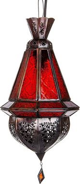 Marrakesch Orient & Mediterran Interior Deckenleuchte Orientalische Lampe Pendelleuchte Moulay 45cm, ohne Leuchtmittel, Handarbeit