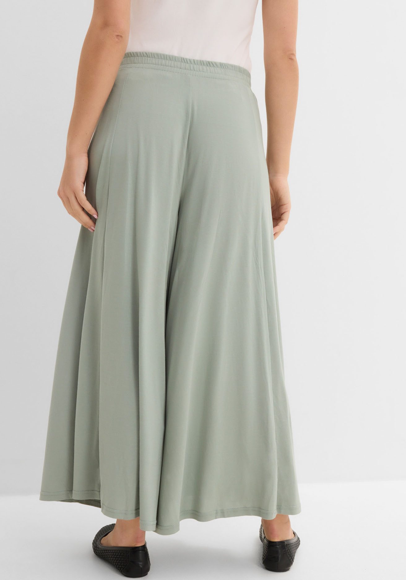 bonprix Culotte aus Modal und Polyester, Loose fit Passform, weites Bein