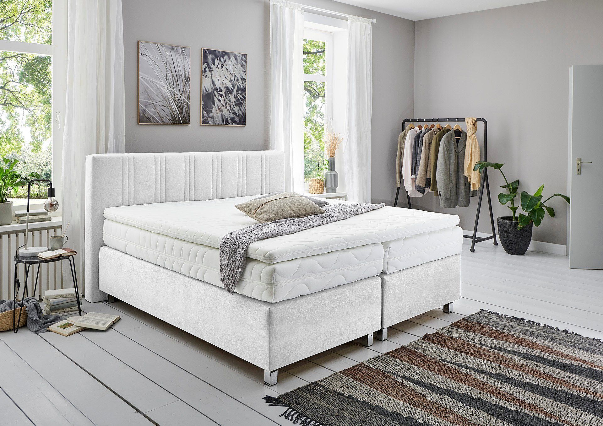 Westfalia Schlafkomfort Boxspringbett, wahlweise mit Bettkasten günstig online kaufen