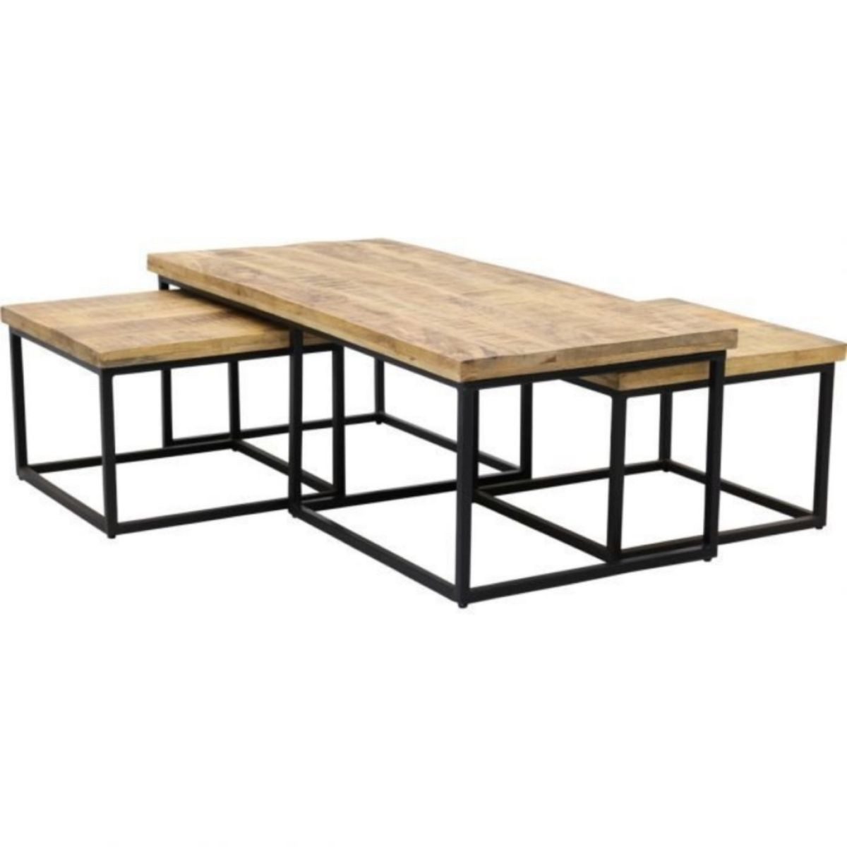 Couchtisch Couchtisch Devereux 3er-Set Rechteck