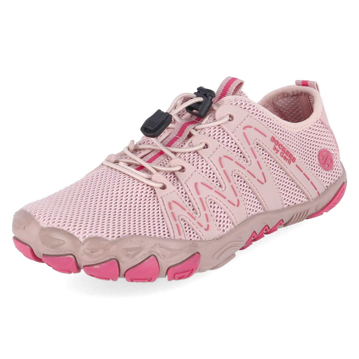 Dockers by Gerli Dockers By Gerli 56MH202700760 Damen Textil rosa Schnürschuh