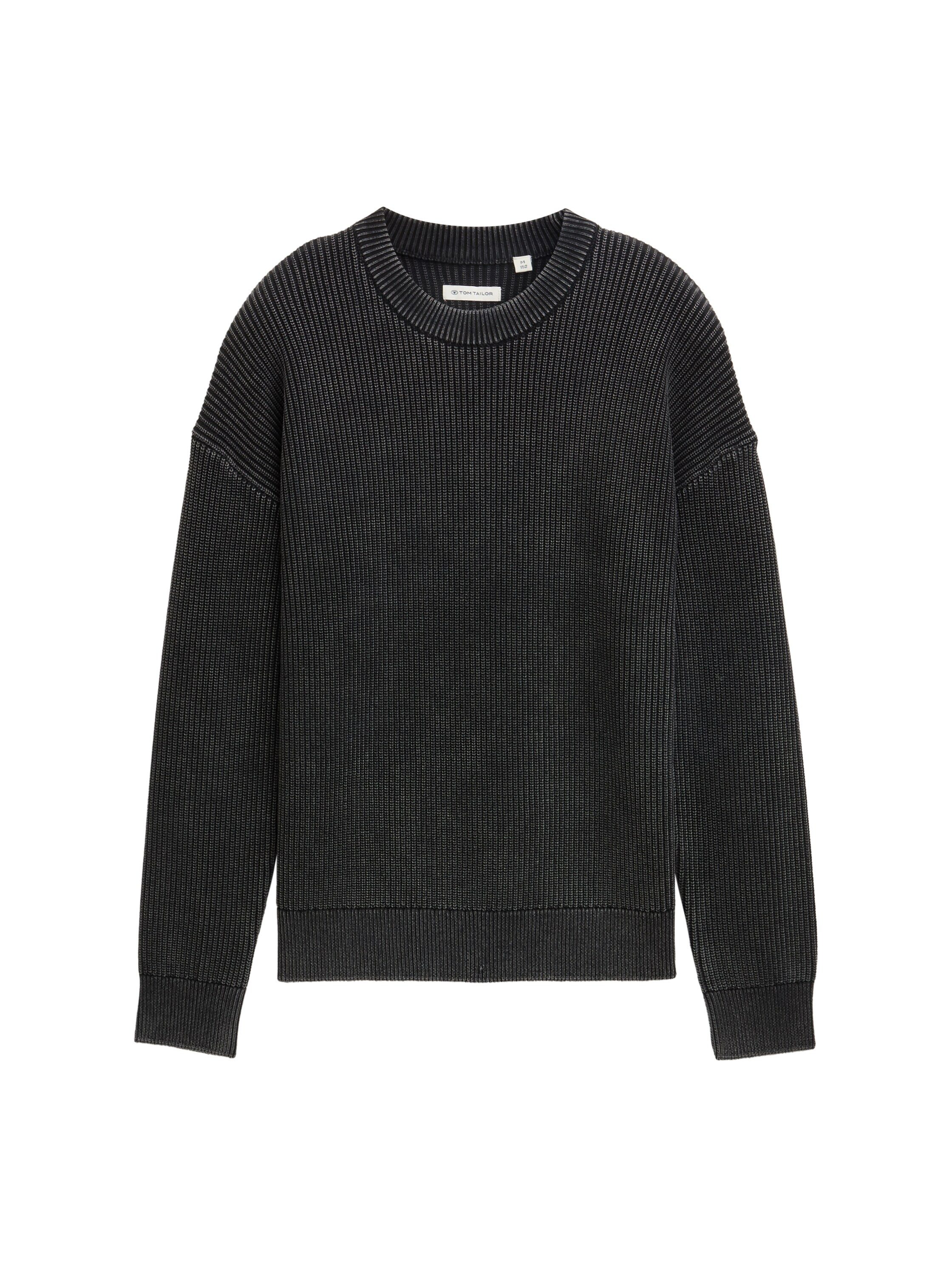 TOM TAILOR Strickpullover im Washed-Look günstig online kaufen