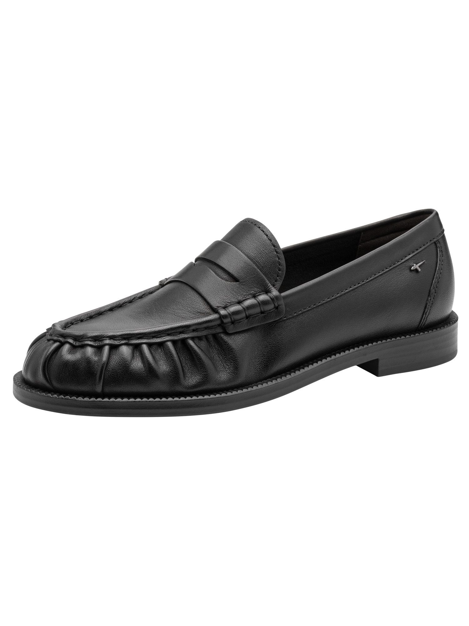 TOUCH-IT aus Leder kein Absatz 1-24251-47 Slipper