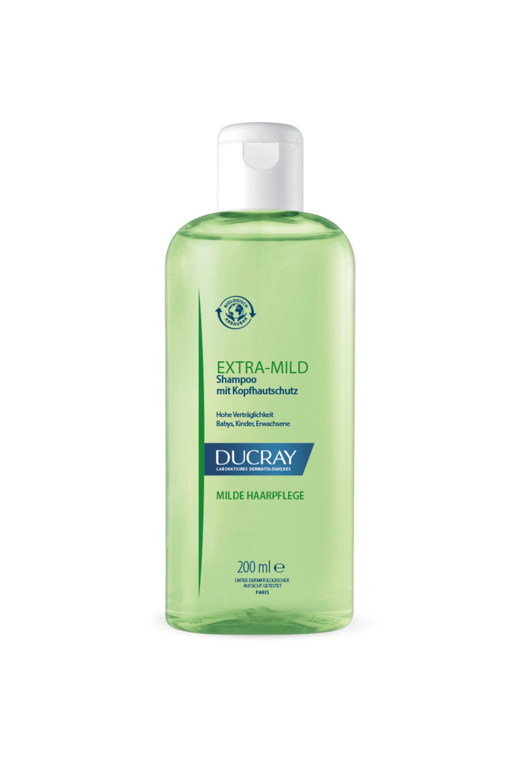Ducray Haarshampoo EXTRA MILD Shampoo, Hochverträgliches Shampoo, für jeden Haartyp geeignet