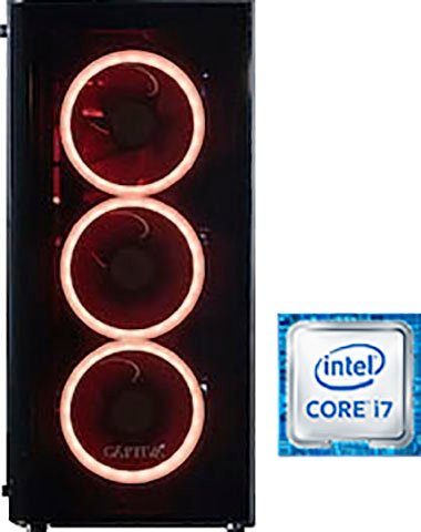 CAPTIVA G15IG 19V1 Gaming-PC (Intel® Core i7 9700F Coffee Lake, RTX 2070  SUPER, 16 GB RAM, 1000 GB HDD, 240 GB SSD, Luftkühlung)