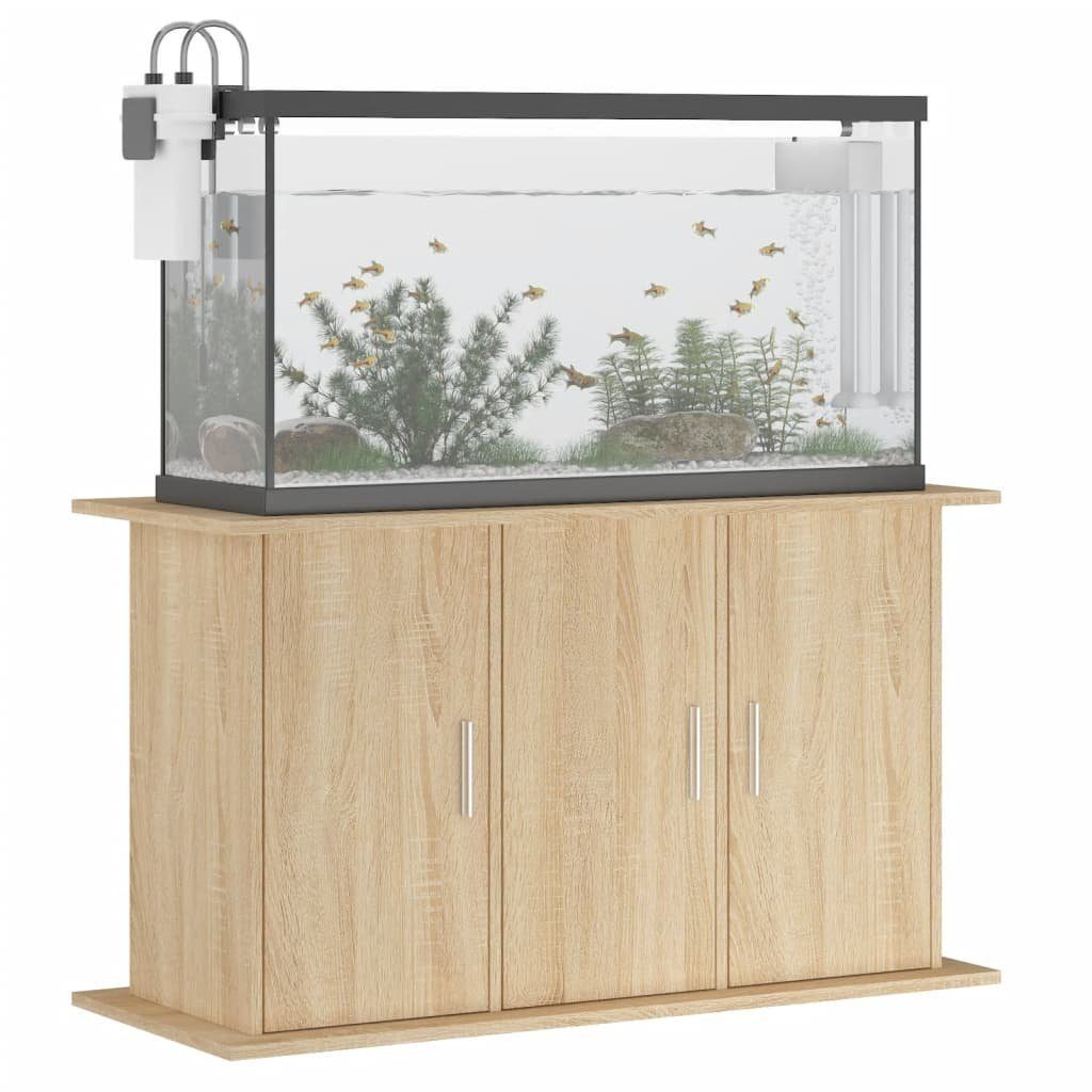 Aquariumunterschrank Holzwerkstoff vidaXL Sonoma-Eiche Aquariumständer Aquarium 101x41x58 cm Unter