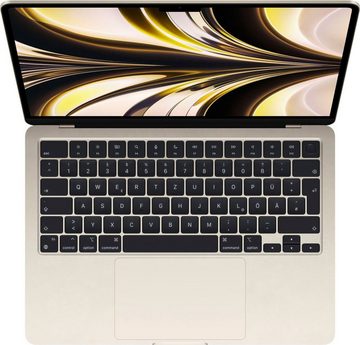 Apple MacBook Air Notebook (34,46 cm/13,6 Zoll, Apple M2, 10-Core GPU, 512 GB SSD, CTO)