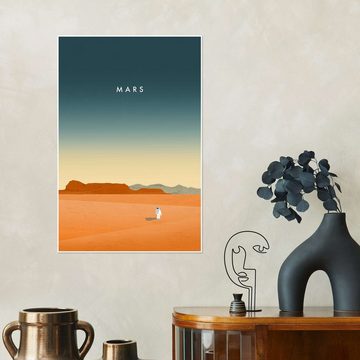 Posterlounge Poster Katinka Reinke, Mars, Minimalistisch Grafikdesign