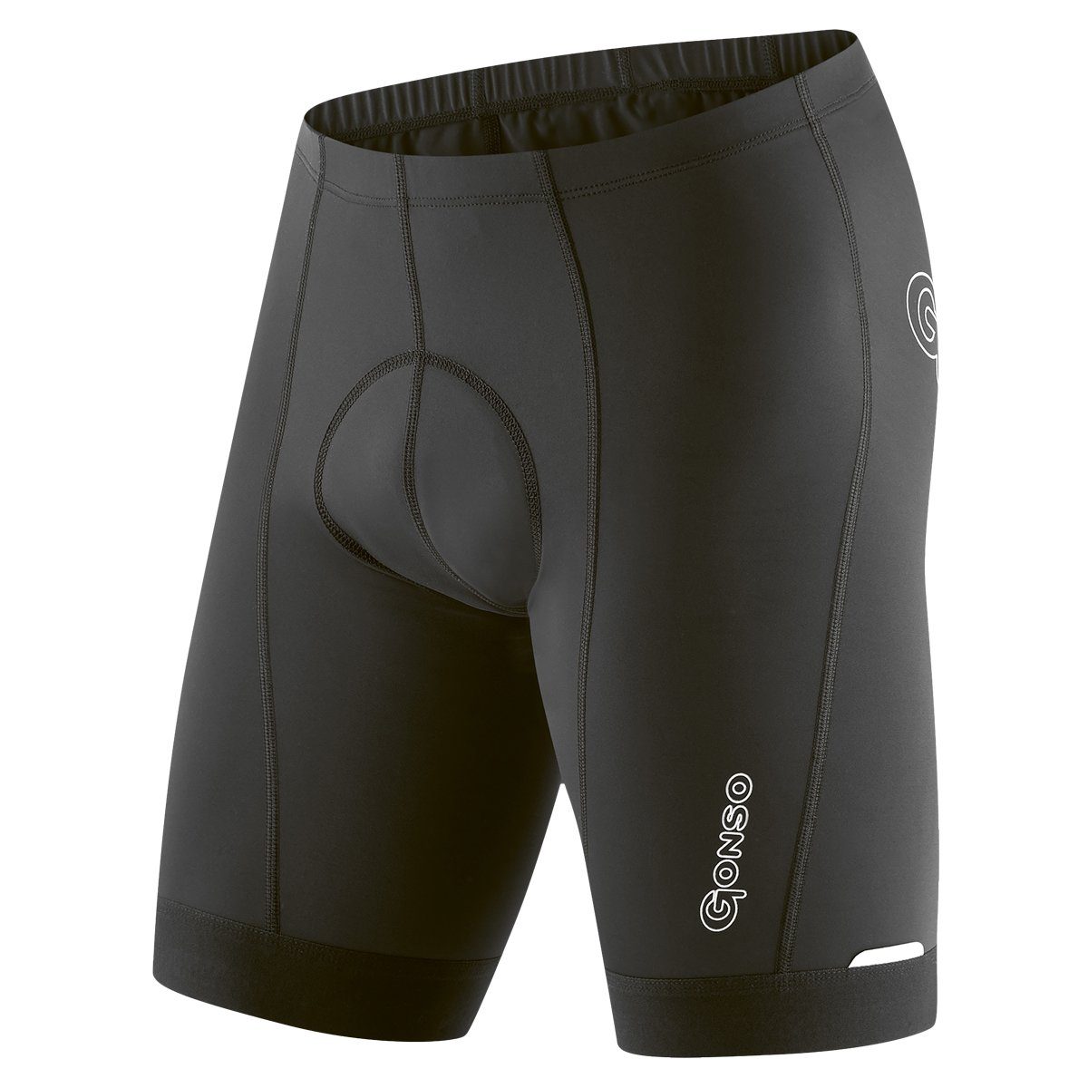Radlerhose Übergrößen Gonso Radhose California V2 schwarz