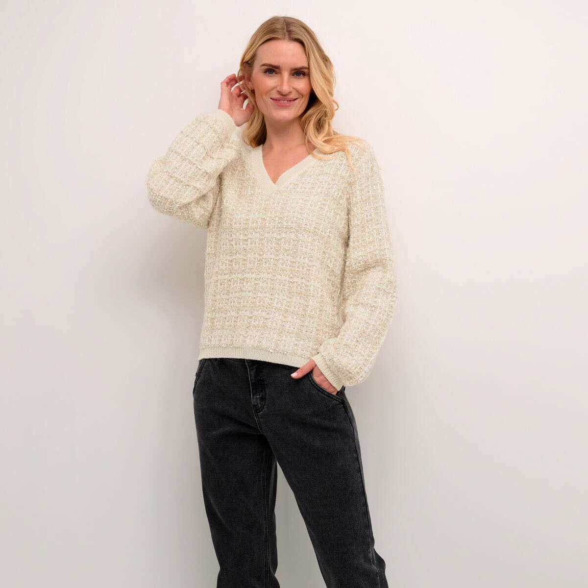 Klassische Bluse CRBilo Knit