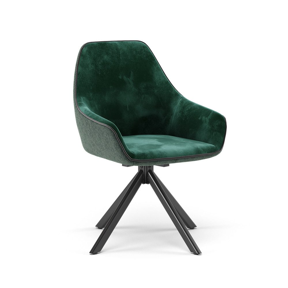 Vicco Esszimmerstuhl Eleganza, Grün, 60 x günstig online kaufen
