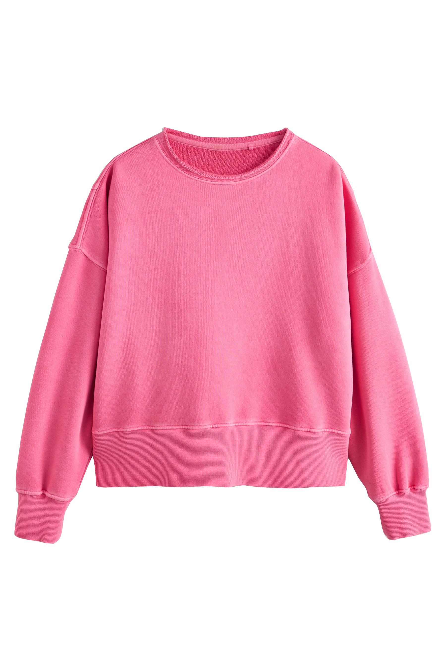 Next Sweater Sweatshirts mit fransigem Saum günstig online kaufen