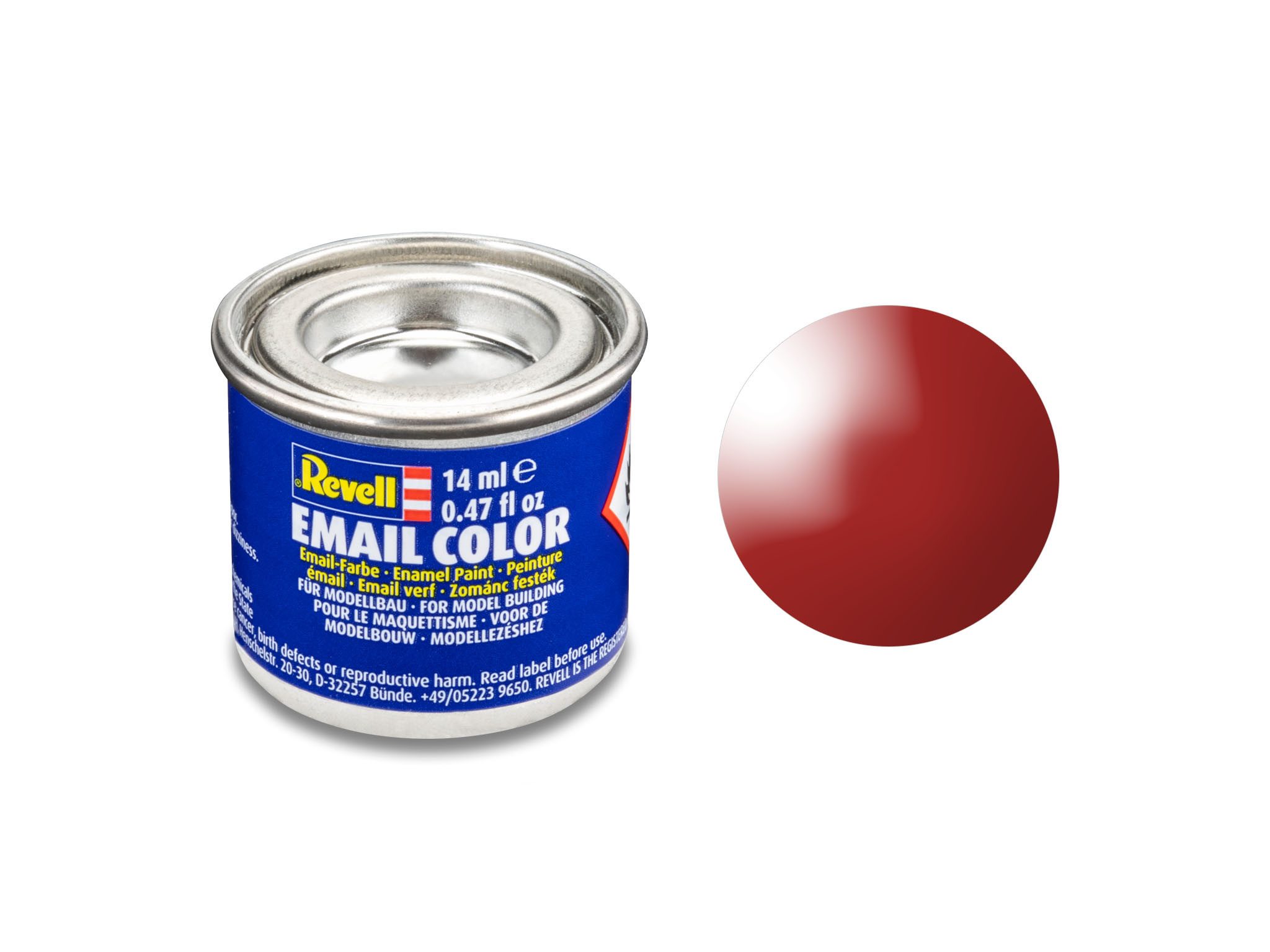Revell® Modellbausatz Revell 32131 feuerrot, glänzend RAL 3000 14 ml-Dose von Revell®
