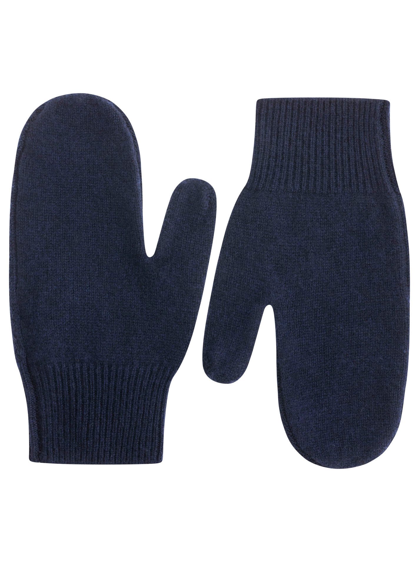 Zwillingsherz Fäustlinge aus reinem Kaschmir