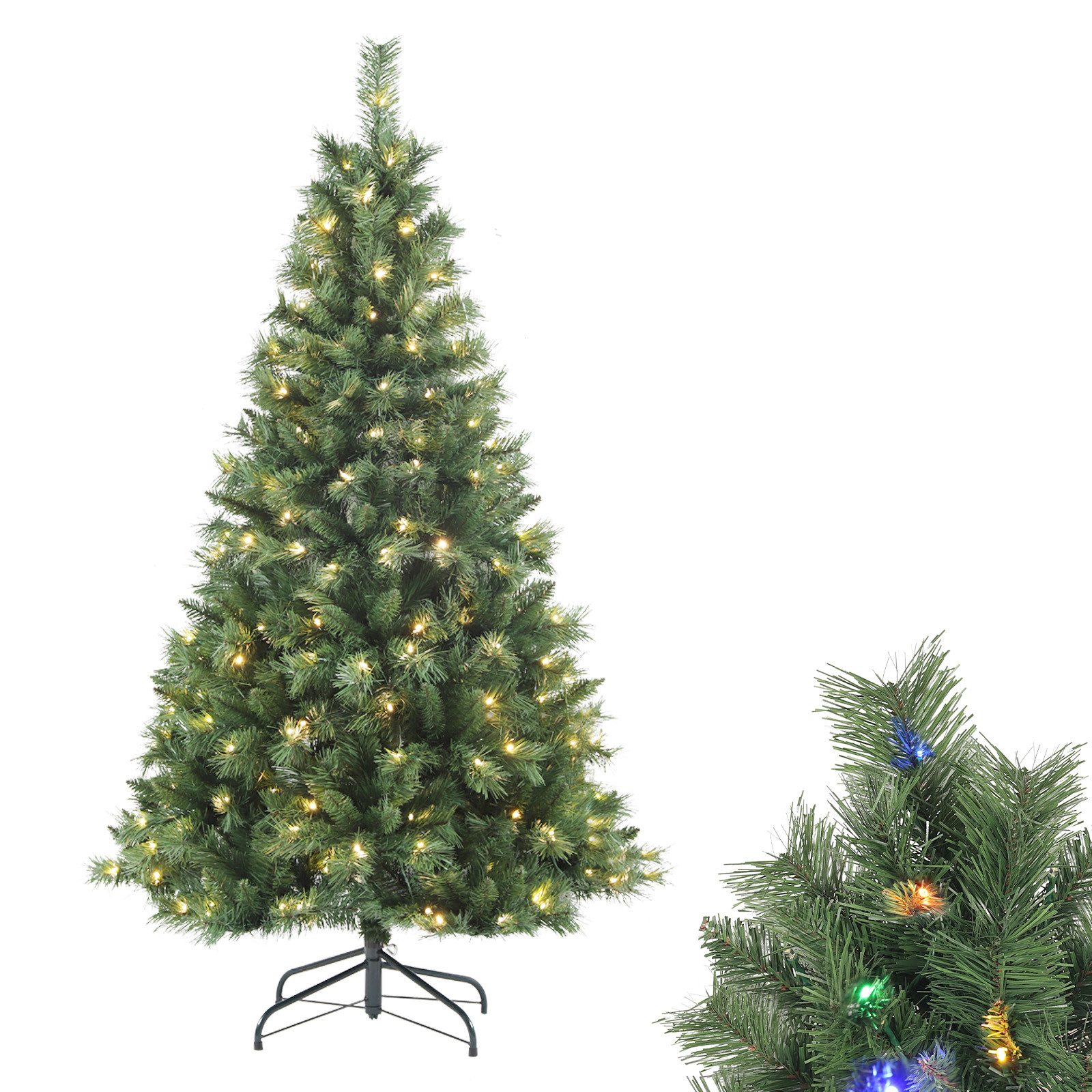 Salcar Künstlicher Weihnachtsbaum Künstlicher Weihnachtsbaum mit Beleuchtun günstig online kaufen