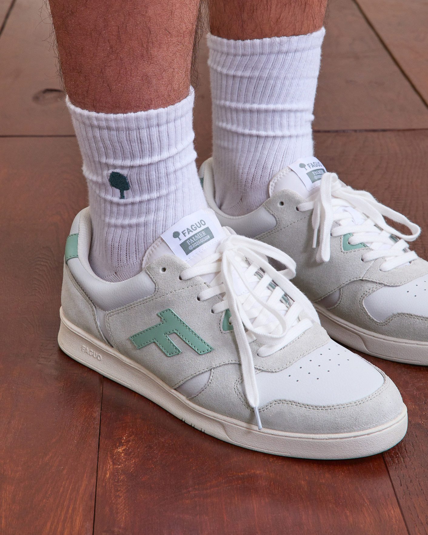 FAGUO Herren Palmer Leder Sneaker
