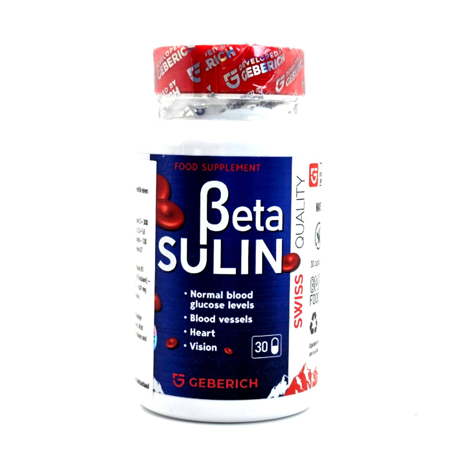 BetaSulin BetaSulin Kapseln, 16,24 g, Vegan – GMO-frei - Glutenfrei