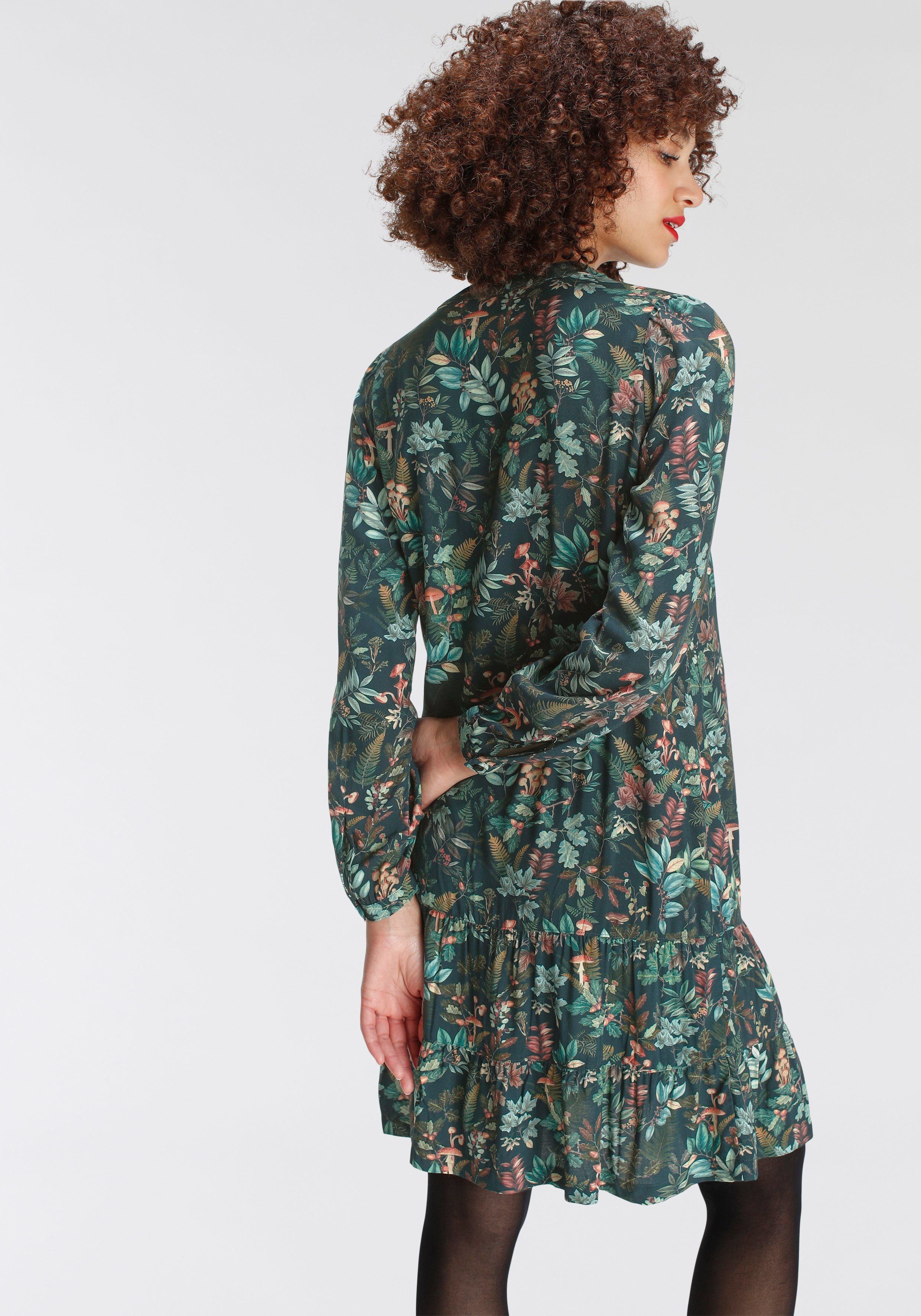 AJC Hemdblusenkleid kniefrei, elegant, aus Viskose, günstig online kaufen