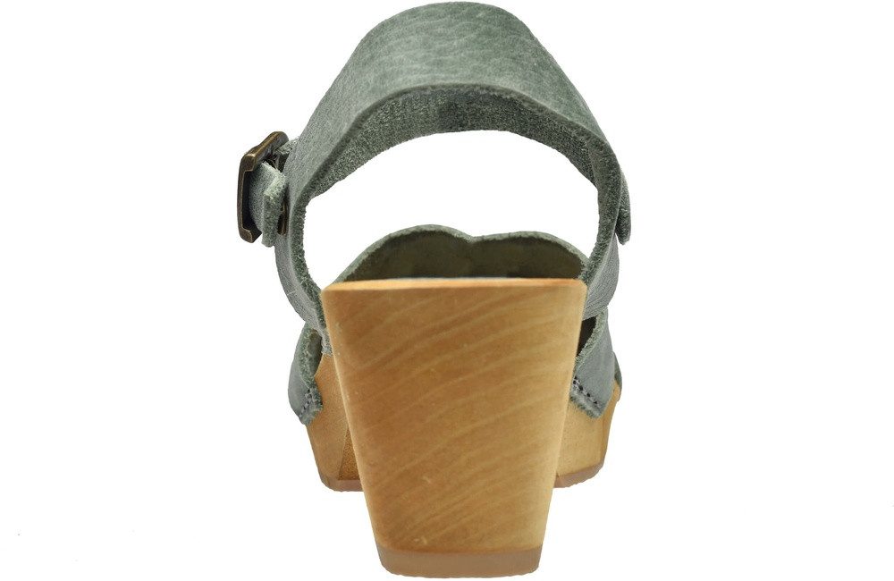 Sanita Wood-Matrix Square Flex Sandal Sandale