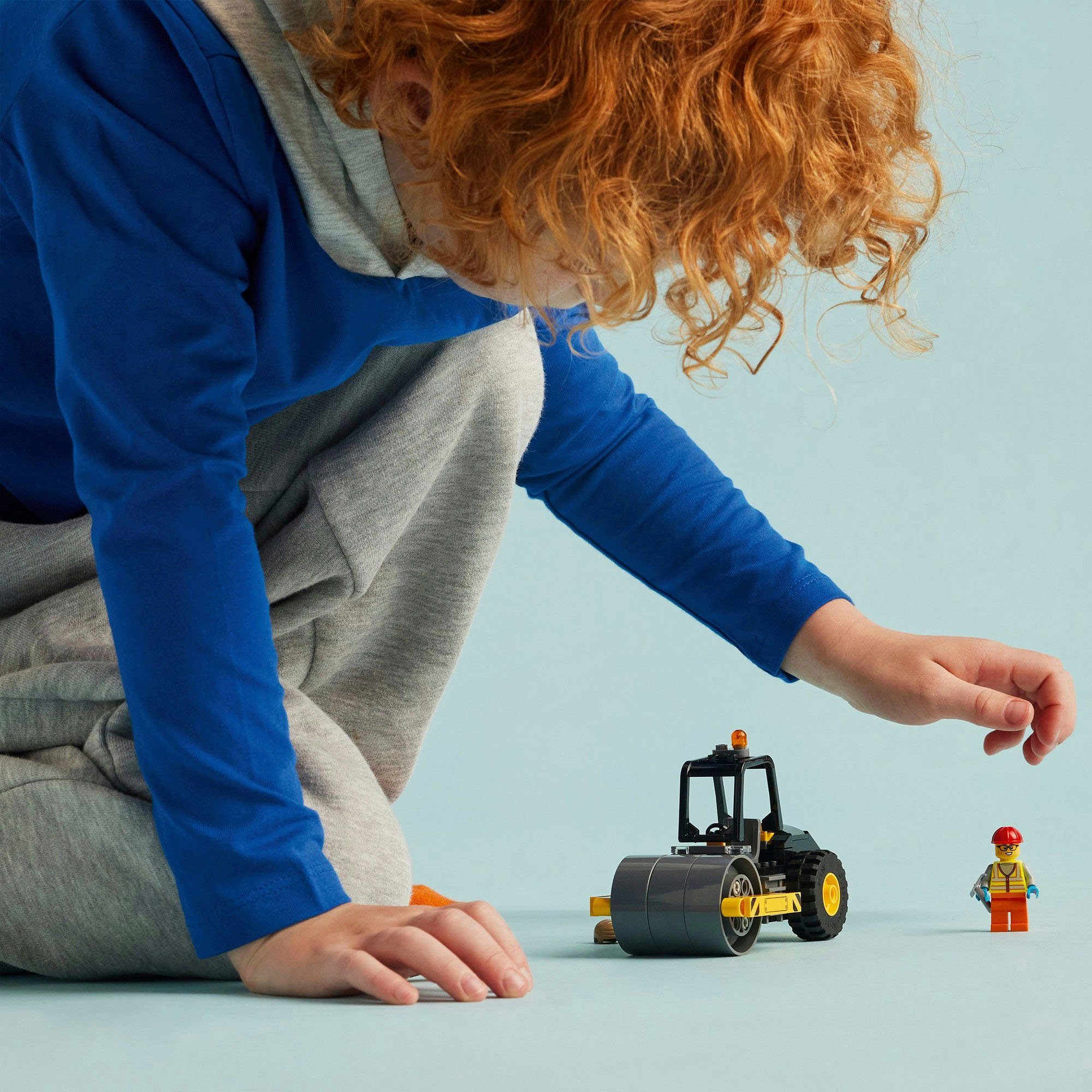 LEGO® Straßenwalze (60401), LEGO City Konstruktionsspielsteine, günstig online kaufen