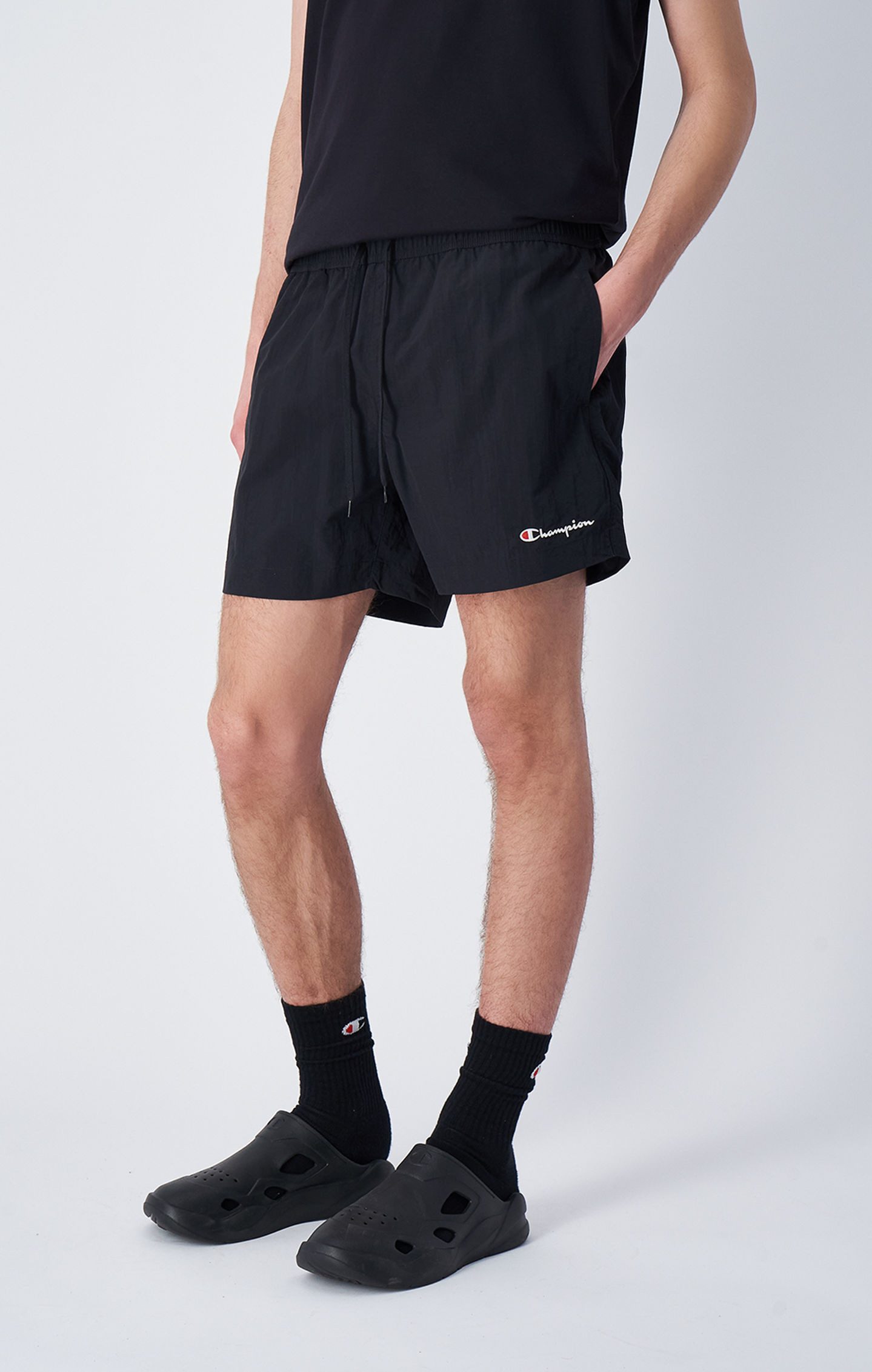 Champion Badeshorts Icons Beachshort Mid sportlicher Stil, leichtes Obermat günstig online kaufen