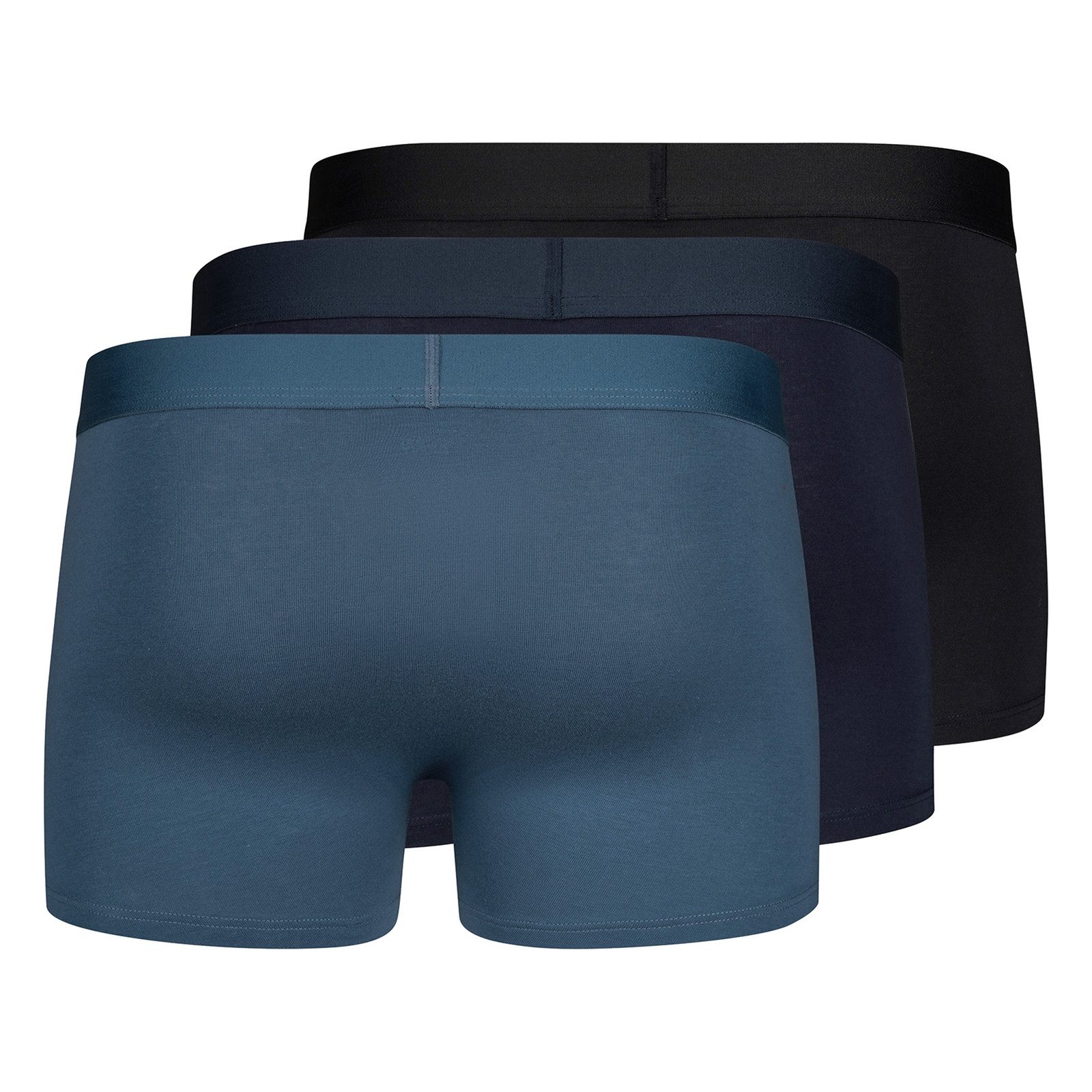Skiny Trunk Cotton Multipack (3-St., 3er Set) mit kleinem Markenschriftzug auf dem Bund