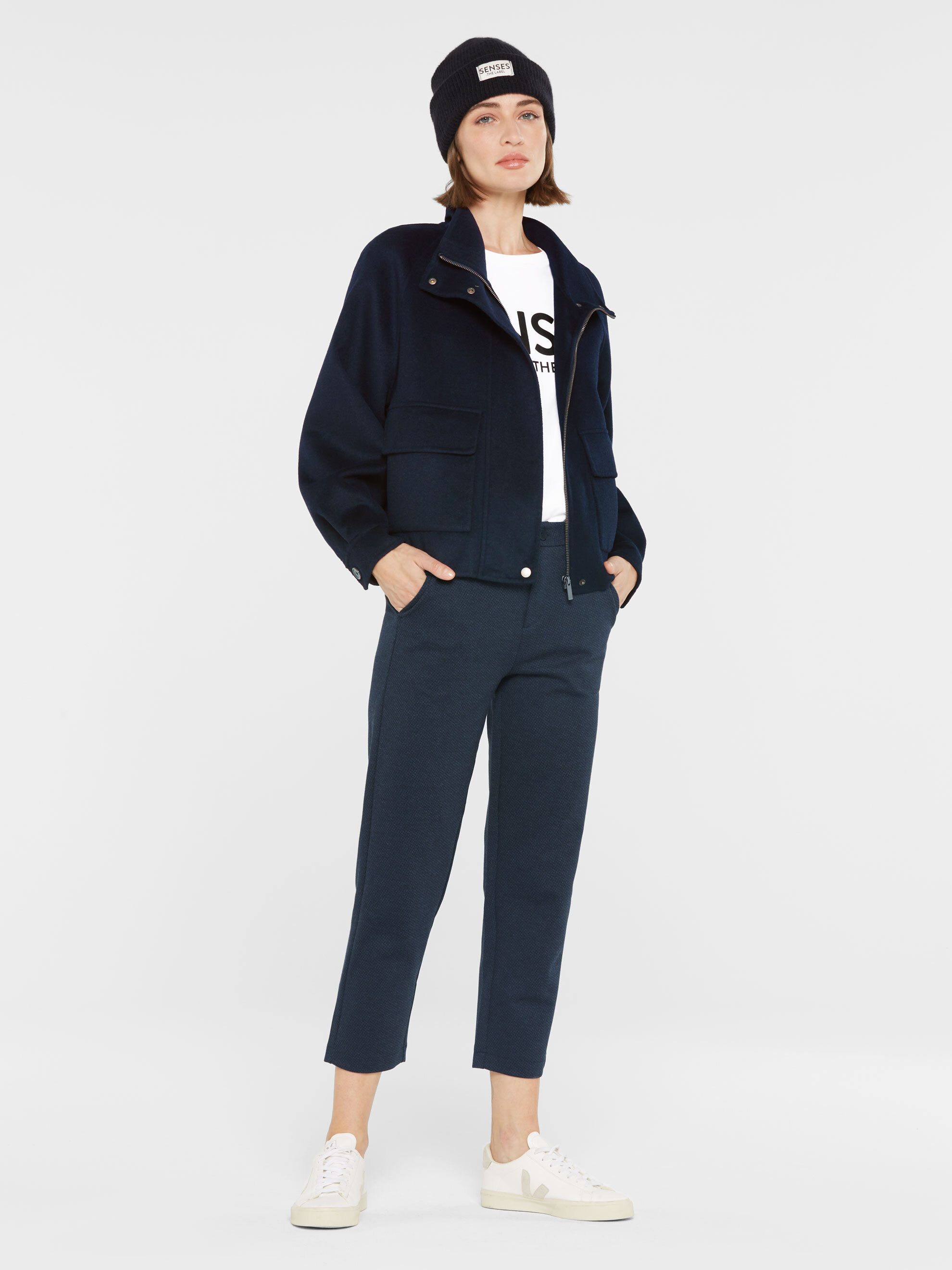 SENSES.THE LABEL Kurzjacke mit Klappentaschen