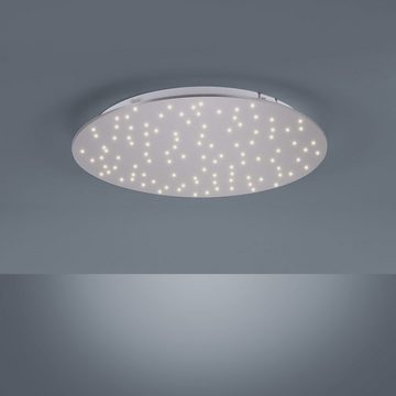 click-licht LED Deckenleuchte LED Deckenleuchte Sparkle in Silber 20W 2100lm rund, keine Angabe, Leuchtmittel enthalten: Ja, fest verbaut, LED, warmweiss, Deckenlampe, Deckenbeleuchtung, Deckenlicht