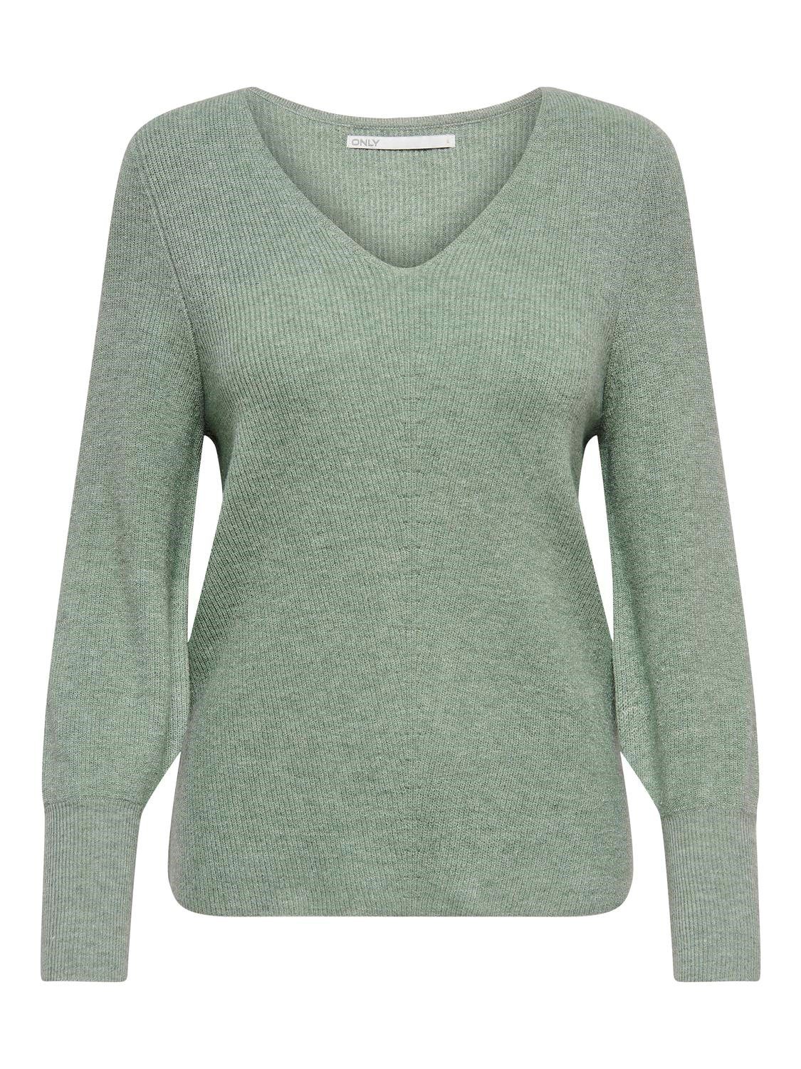 ONLY V-Ausschnitt-Pullover Only Damen Strick-Pullover OnlLatia günstig online kaufen