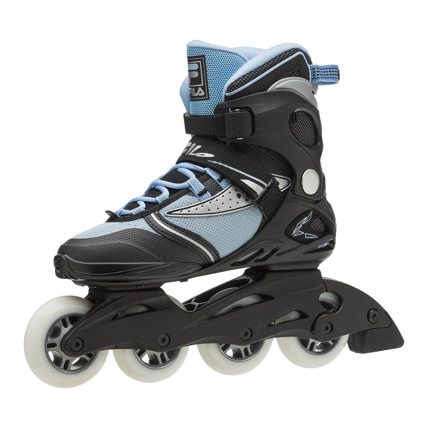 Fila Skates Inlineskates Legacy Comp (Rollen: Fila 80mm/82A, Kugellager: ABEC 5) blau Damen