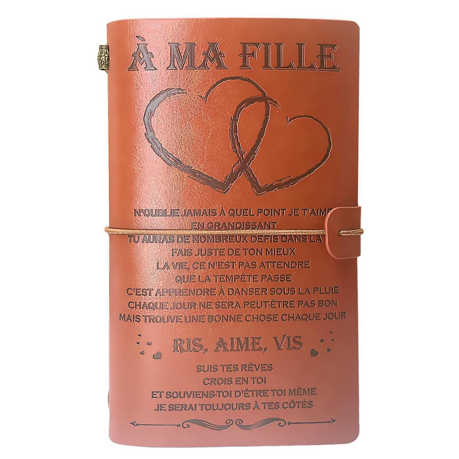 LuxusKollektion Tagebuch Tagebuch Mädchen Vintage Geschenk in Lederoptik