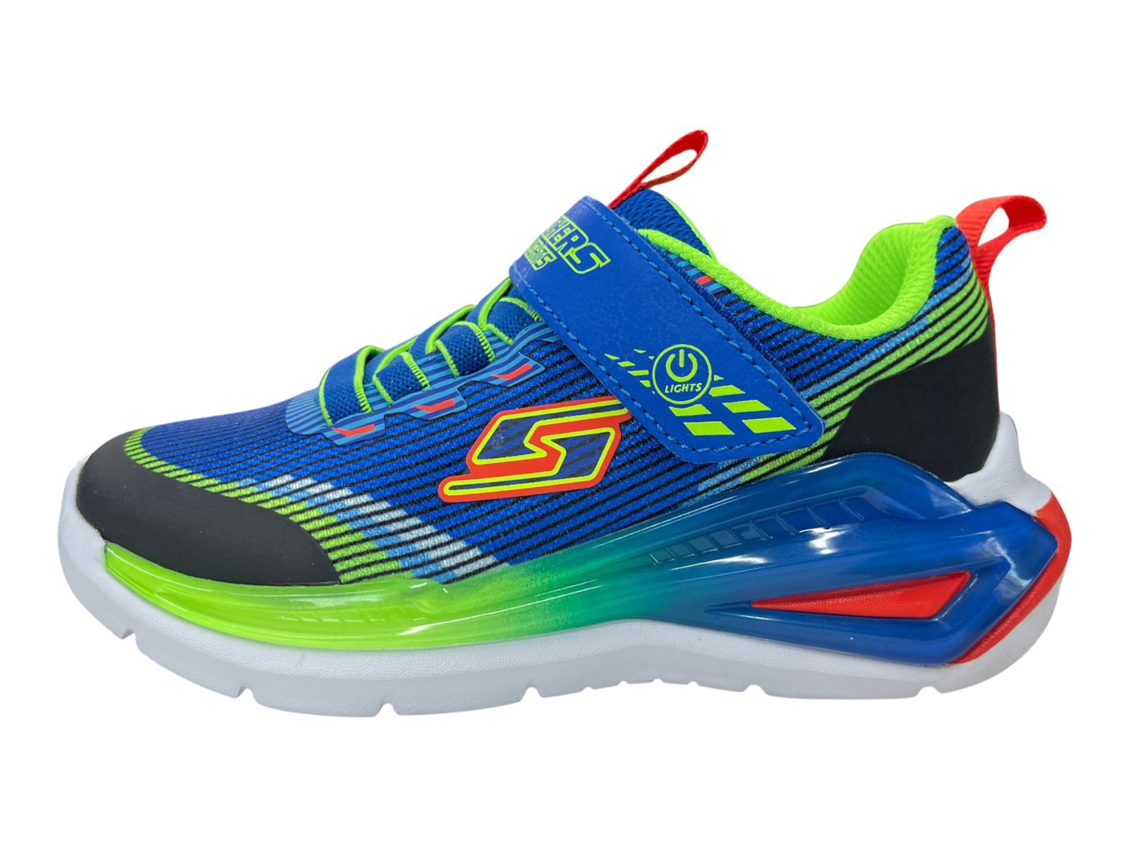 Skechers Skechers Kinder Sneaker TRI-NAMICS S LIGHTS 401661L/BLMT blau/multi Sneaker