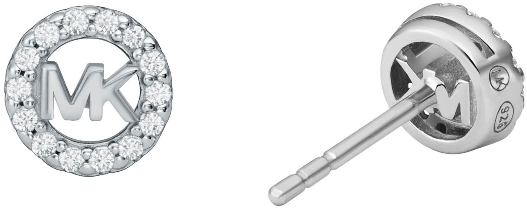 MICHAEL KORS Paar Ohrstecker Schmuck Geschenk Silber 925 Ohrringe PREMIUM, mit Zirkonia (synth)