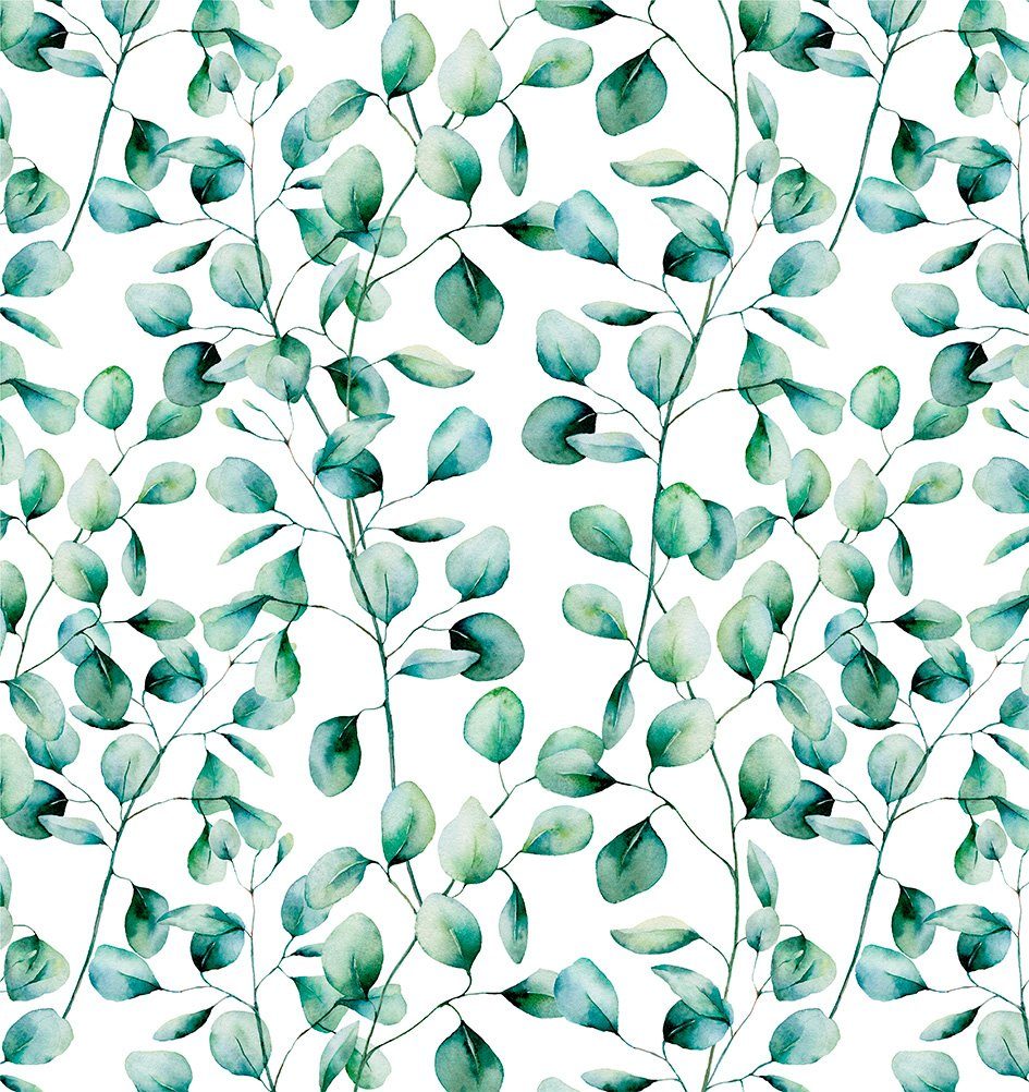 BSB Grußkarten Geschenkpapier - Röllchen - 70x150 cm - BSB - Eukalyptus