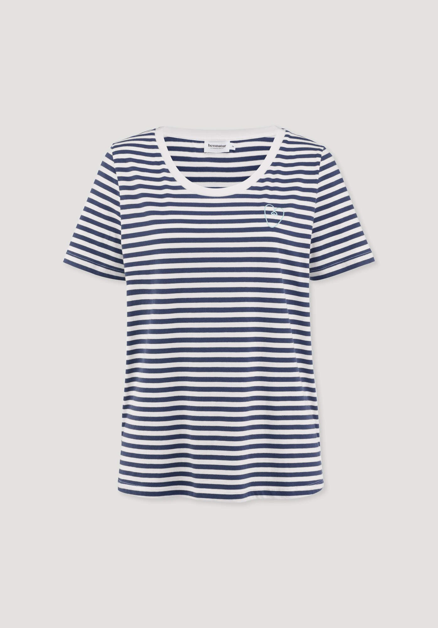 Hessnatur T-Shirt aus reiner Bio-Baumwolle (1-tlg) günstig online kaufen