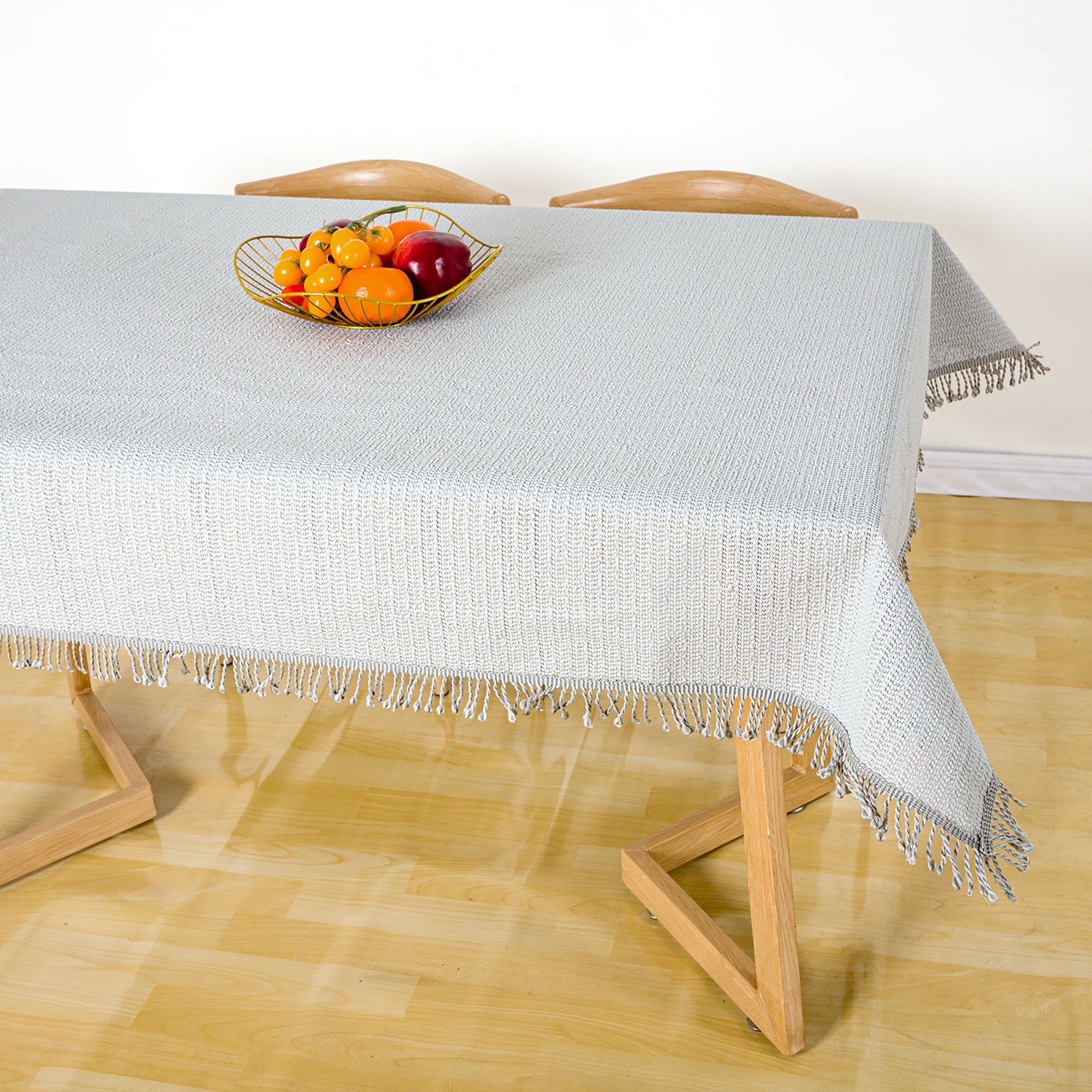 Haus und Deko Tischdecke Tischdecke Gartentischdecke Weichschaum Outdoor PVC rechteckig Terrass (1-tlg) – Bild 3 von 5